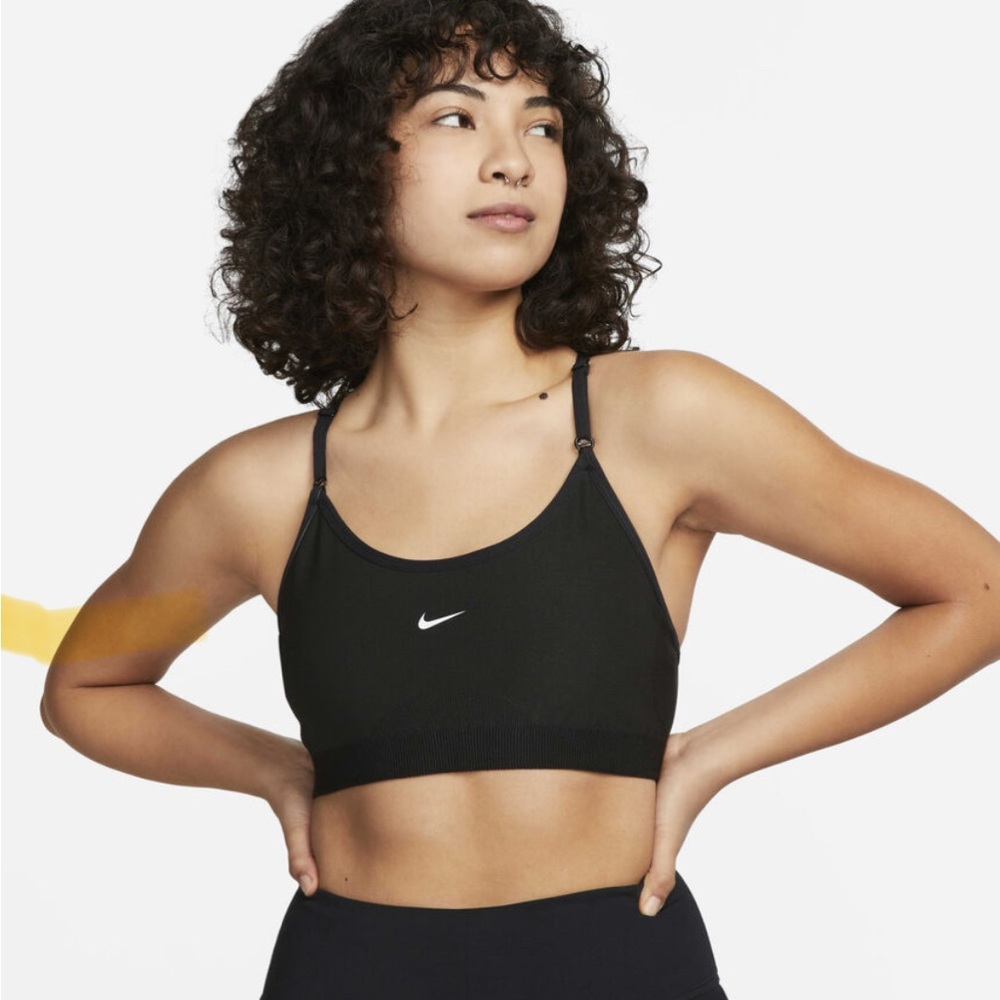 Nike Black Strappy Sports Bra